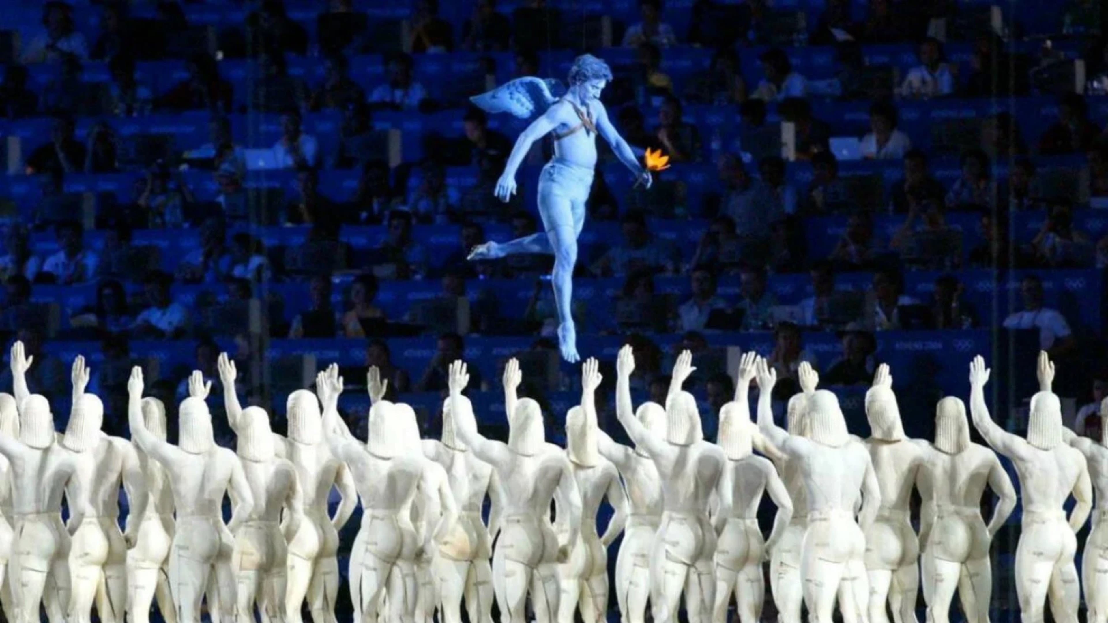 Athens 2004: Olympic Opening Ceremony (Games of the XXVIII Olympiad) backdrop