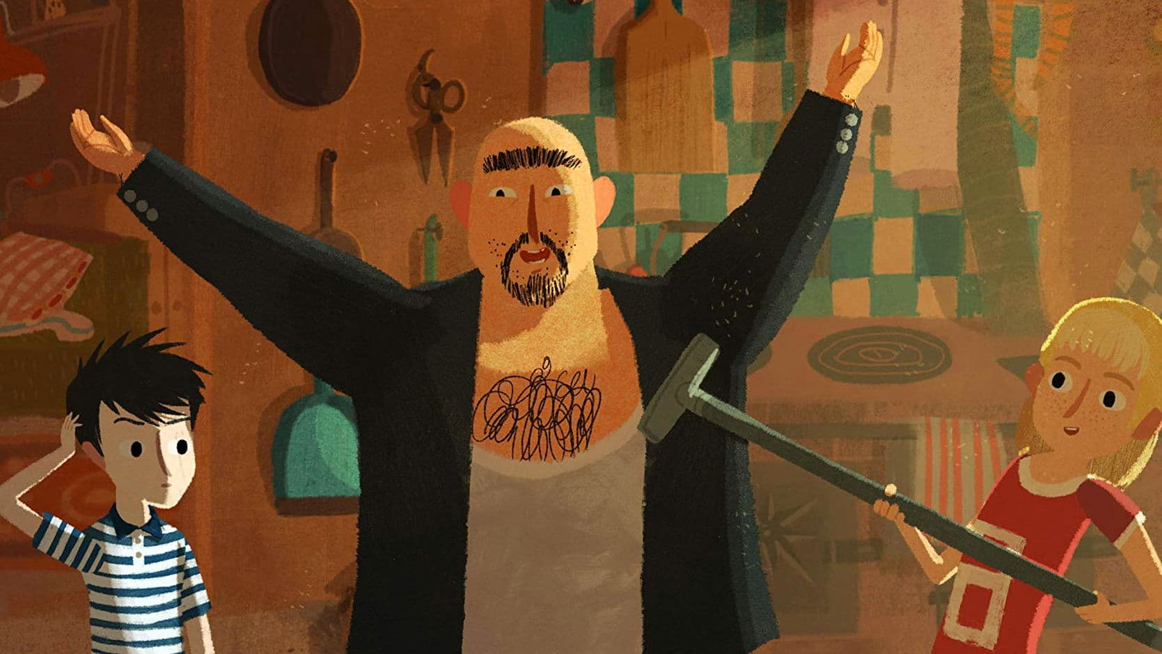 Jacob, Mimmi and the Talking Dogs backdrop