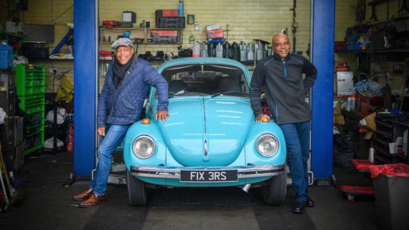 Dream Car Fixers backdrop