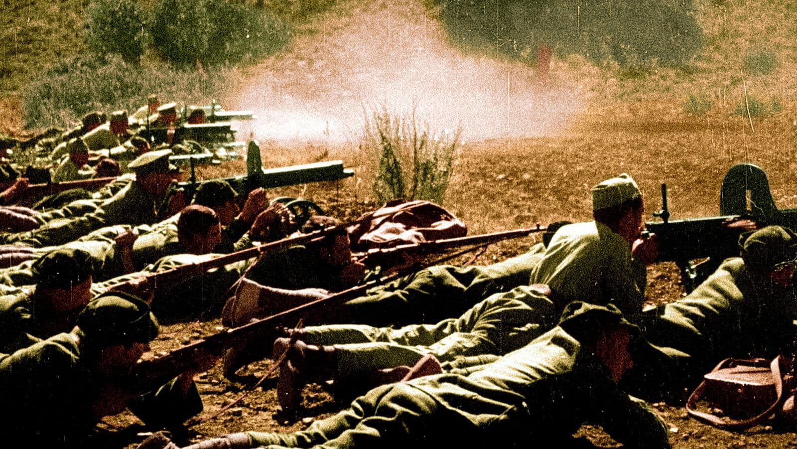 Spain: The 20th Century in Color backdrop