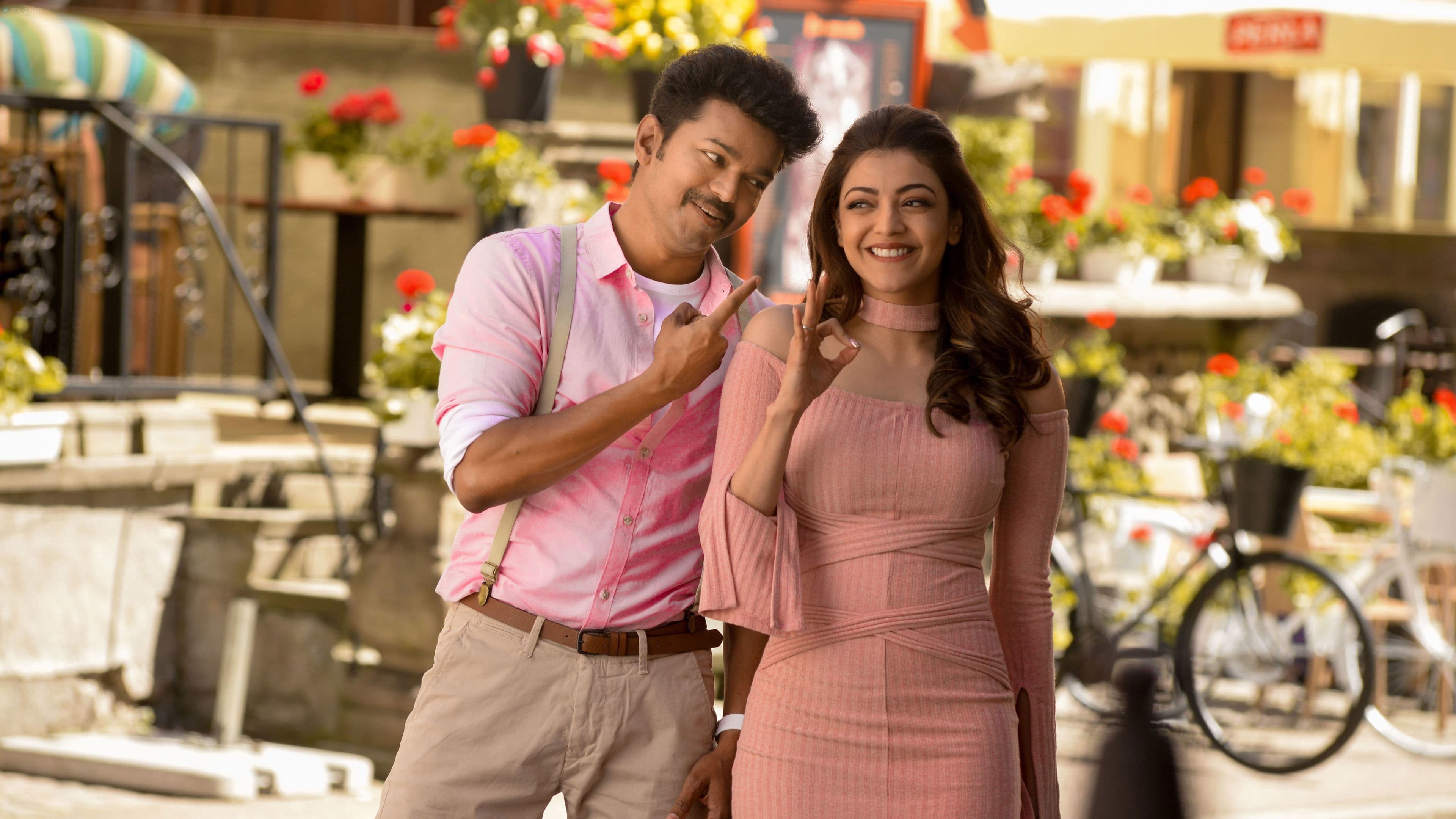 Mersal backdrop