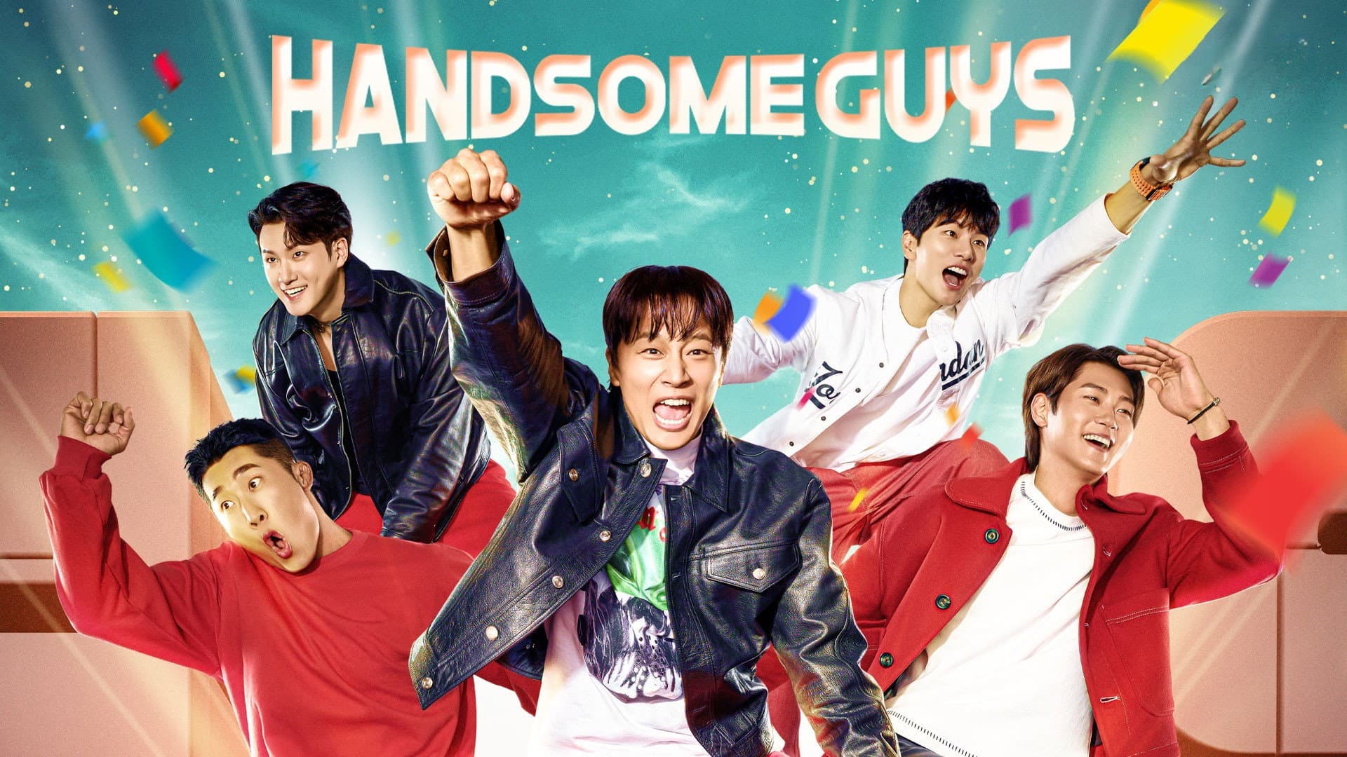 Handsome Guys backdrop