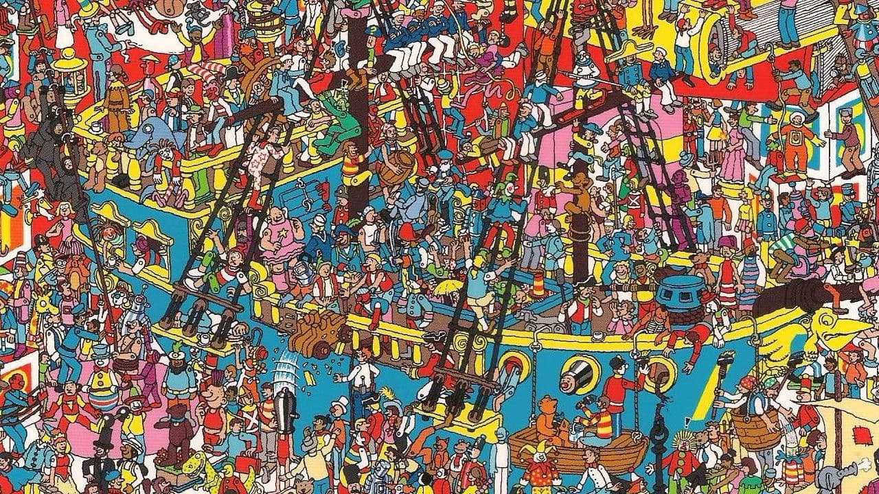 Where's Wally? backdrop