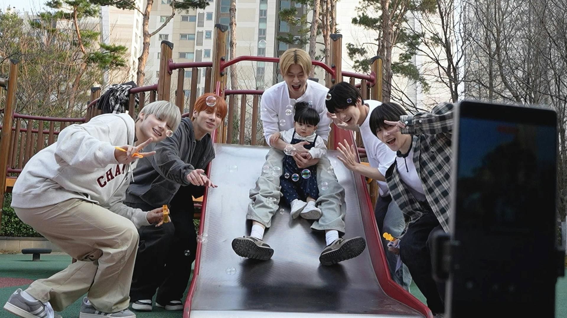 TXT's Parenting Diary backdrop