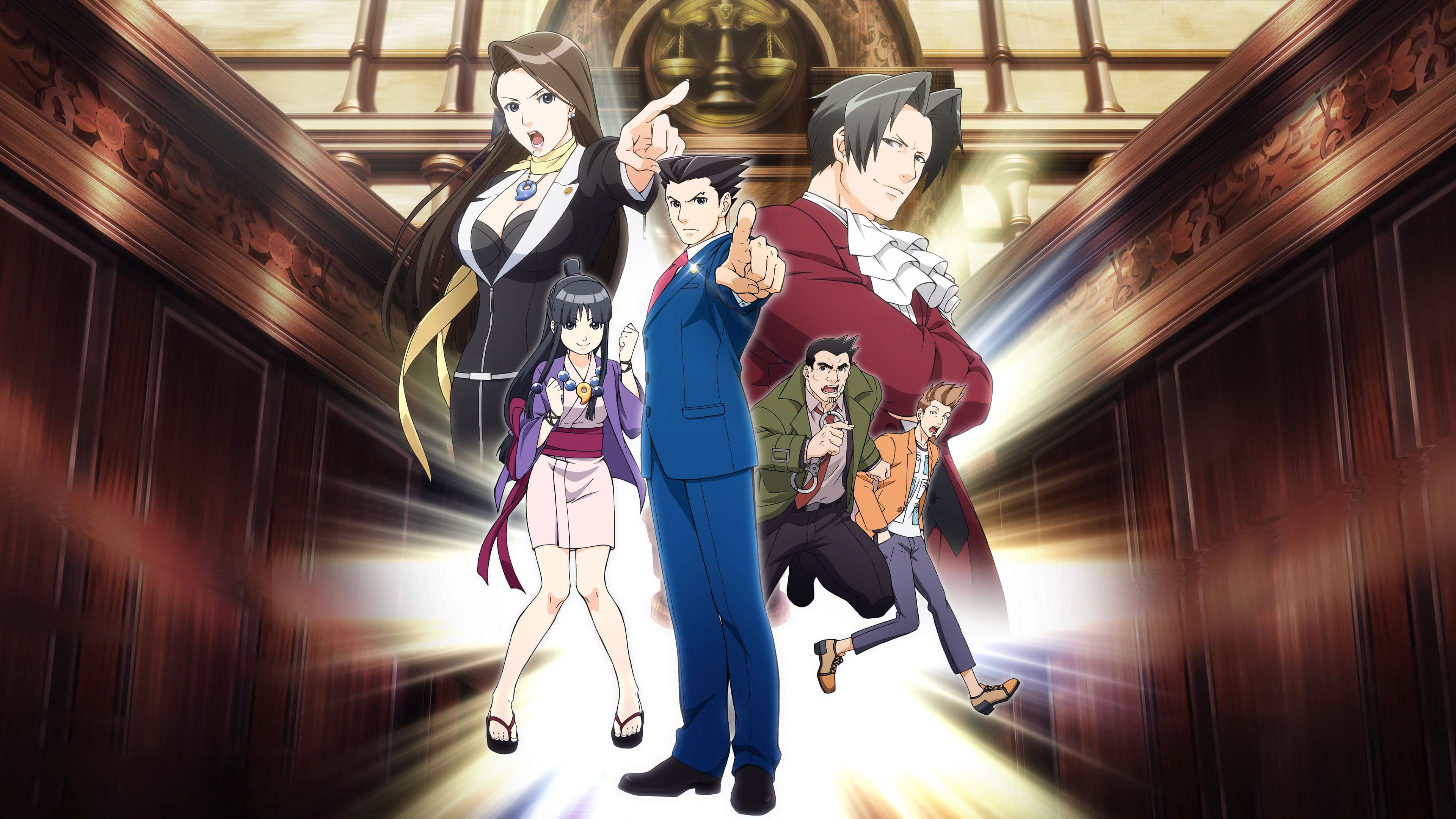 Ace Attorney backdrop