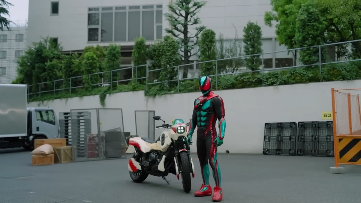 Kamen Rider ZEZTZ: Transformation Classroom backdrop