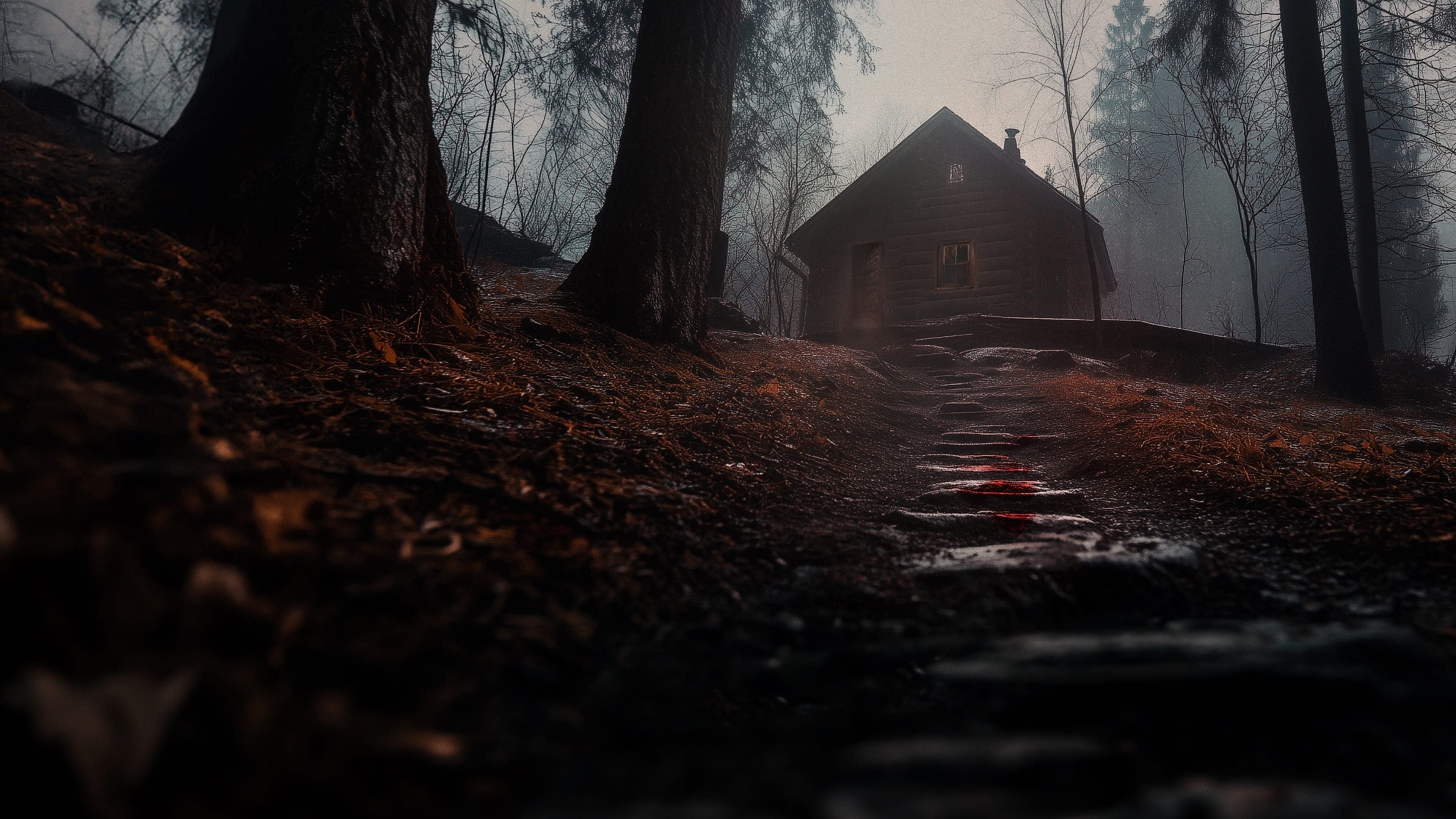 Cabin in the Woods backdrop