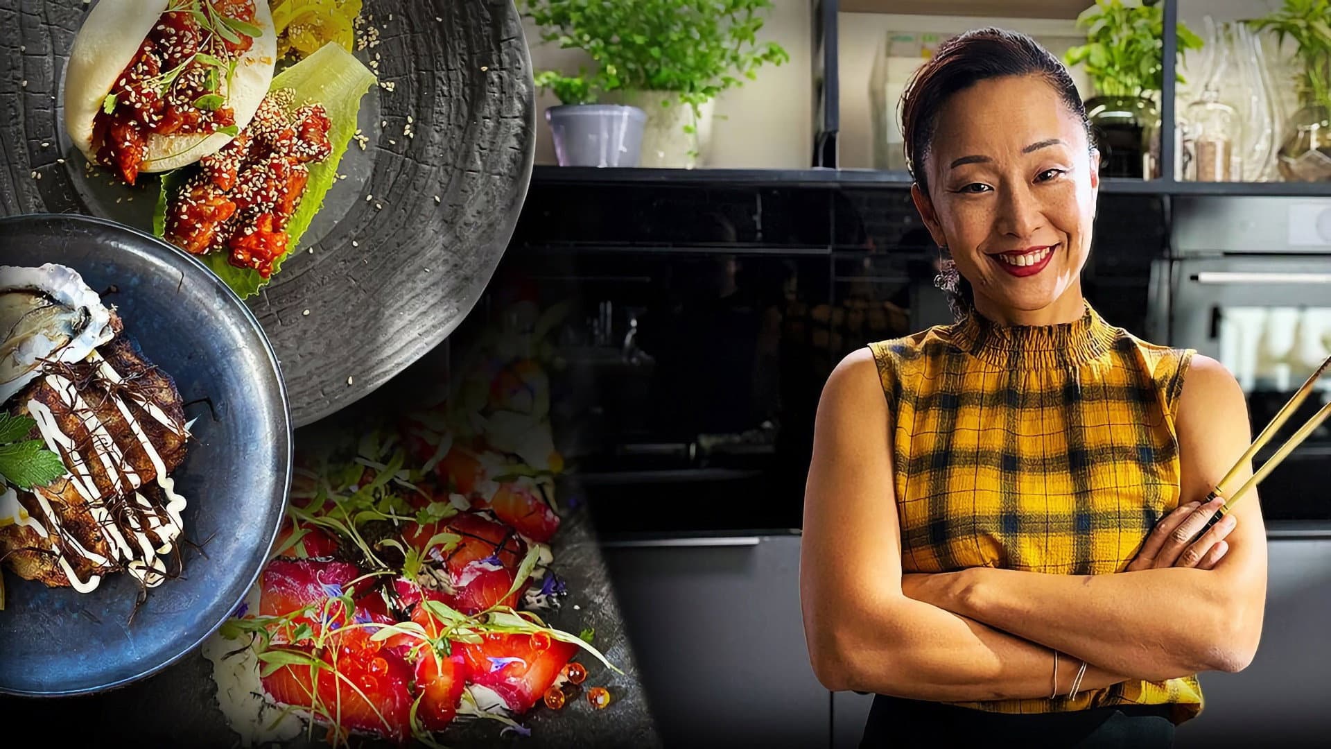 Sachie's Kitchen backdrop