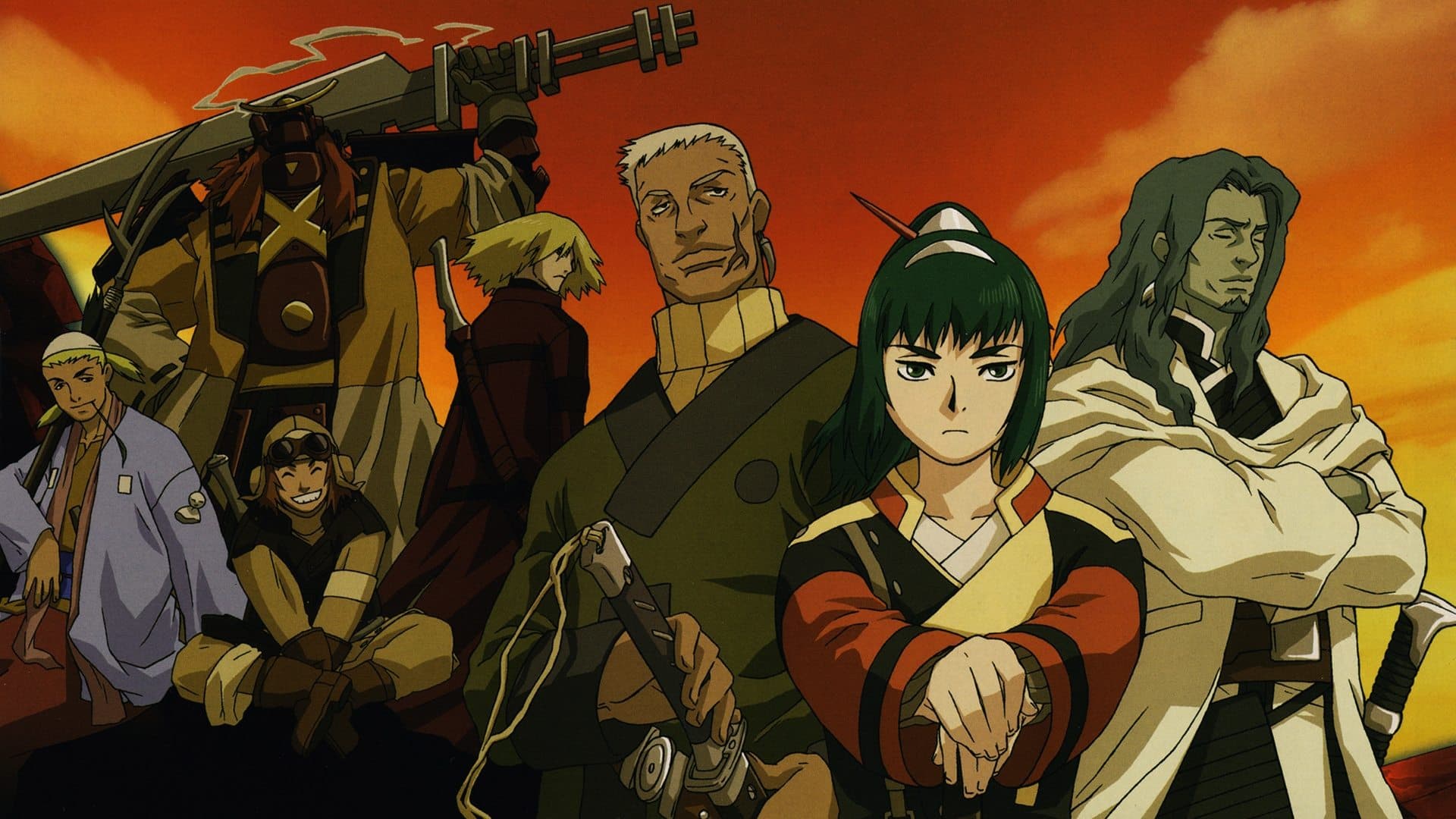 Samurai 7 backdrop